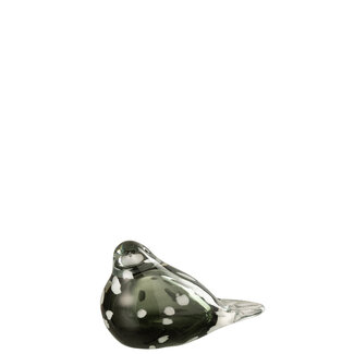 J-Line Vogelglas Wit/Zwart Klein J-Line Vogelglas Wit/Zwart Klein