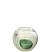 J-Line Vaas Livy Glas Groen/Wit/Transparant Klein