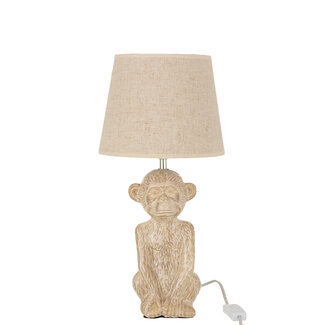J-Line Lamp Aap Cem/Tex Beige/Beige