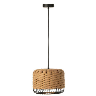 J-Line Plafondlamp Metaal Natuurlijk