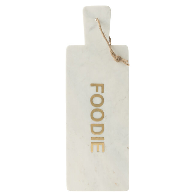 J-Line Kaasplank Rechthoek Foodie Marmer Wit