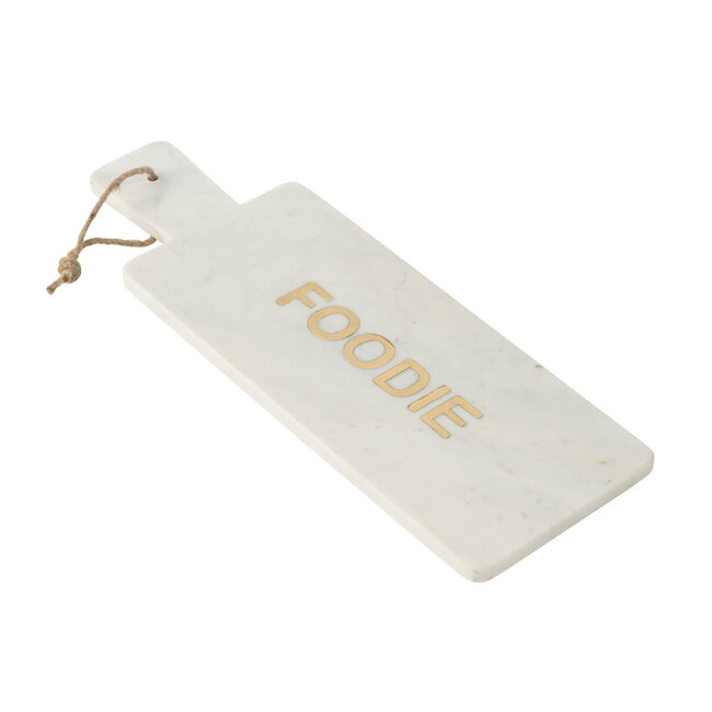 J-Line Kaasplank Rechthoek Foodie Marmer Wit