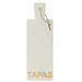 J-Line Kaasplank Rechthoek Tapas Marmer Wit