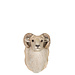 J-Line Geitenkop Hangend Poly Beige Klein