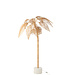 J-Line Staande lamp Kokosnootboom Riet Webbing Natura Klein