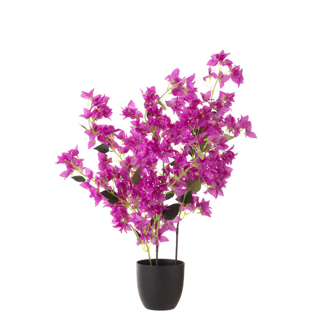 J-Line Kersenbloesempot Kunstmatig Paars