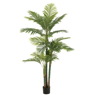 J-Line Areca Palmboom Pot Kunstmatig Groen
