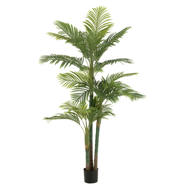 J-Line Areca Palmboom Pot Kunstmatig Groen