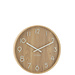 J-Line Wandklok Multiplex/Mdf Naturel Groot