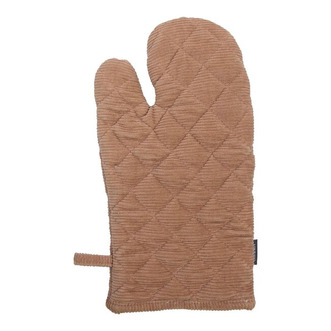 Linen & More Corduroy ovenwant bruin 18x33cm