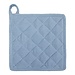 Linen & More Corduroy pannenlap blauw  20x20cm