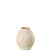 J-Line Vaas Rond Keramiek Beige Klein