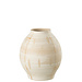 J-Line Vaas Rond Keramiek Beige Groot
