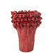 J-Line Vaas Ambrosia Keramiek Rood Groot