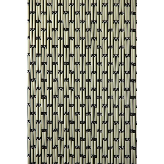 Sun Arts Vliegengordijn Verspringend crème 100x232 cm