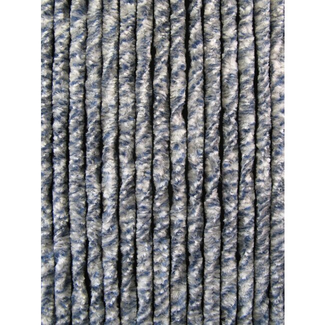 Sun Arts Vliegengordijn Wit - grijs - blauw gemêleerd 90x220 cm