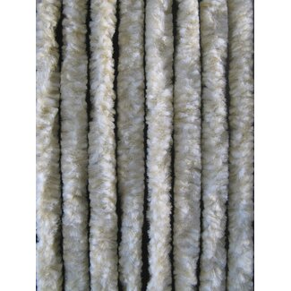 Sun Arts Vliegengordijn Kattenstaart Wit - beige gemêleerd 100x230 cm