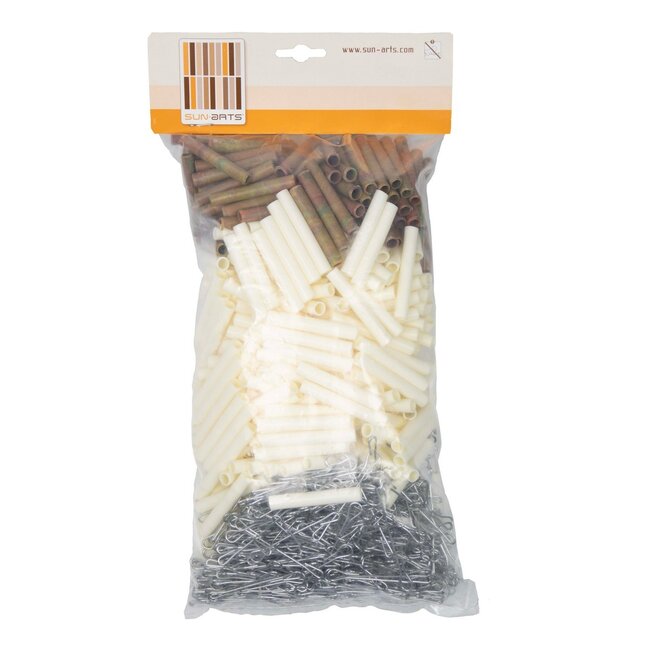Sun Arts Uitbreidingsset 400 haken+hulzen Crème - tropical
