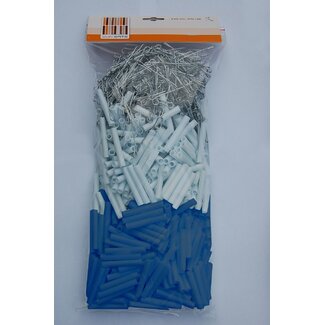 Sun Arts Uitbreidingsset 400 haken+hulzen Wit - rood - blauw