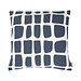 Linen & More Doby chenille jaquard kussen ijsblauw 45x45cm