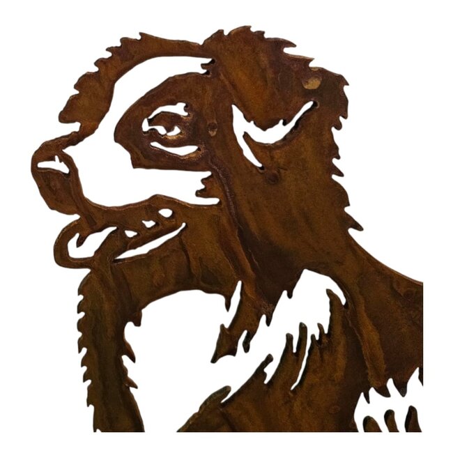 Dream-Garden Tuinbeeld metaal Australian Shepherd  staand 26 cm hoog