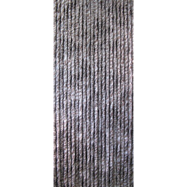 Sun Arts Vliegengordijn Kattenstaart Wit - grijs - bruin gemêleerd 90x220 cm