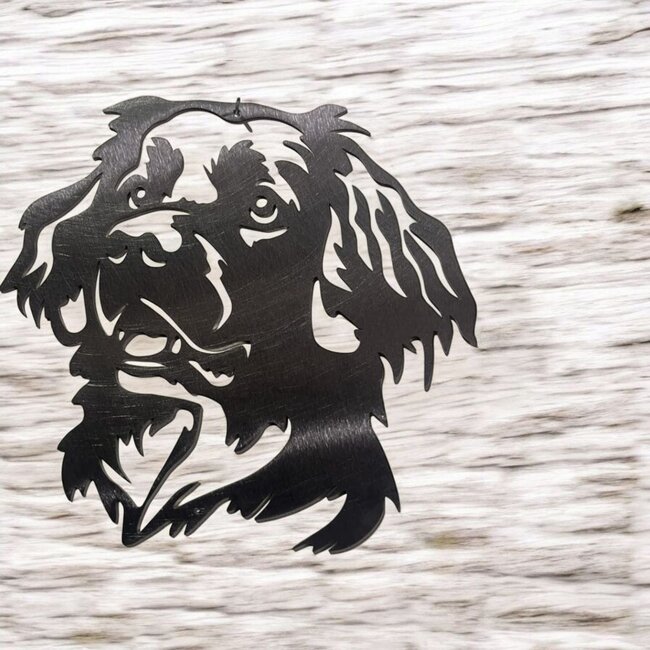 Siermetaal Wanddecoratie metaal Friese Stabij | 31.2 cm x 32.3 cm