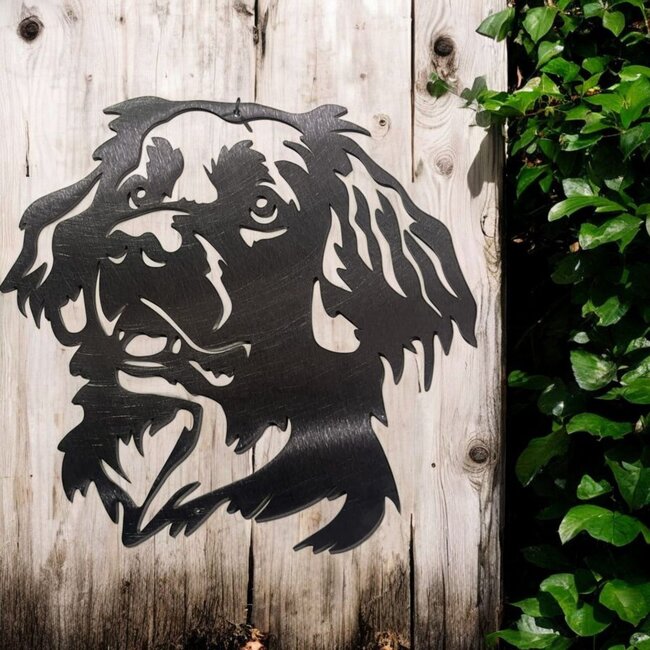 Siermetaal Wanddecoratie metaal Friese Stabij | 31.2 cm x 32.3 cm