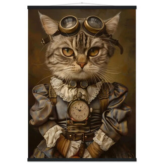 St Tropez Art Schoolposter van een vrouwelijke Aphrodite Reuzenkat