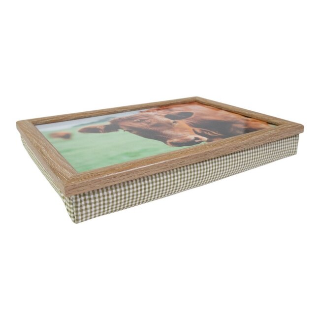 Mars en More Laptray schootkussen Zwitserse Koe 43 cm