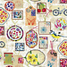 2Lif Tags Zelfklevende Folie Mini rol multi 45cmx2mtr