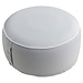2Lif St. Maxime  opblaasbare buiten poef 55cm licht grijs rond x 25 cm hoog
