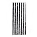 2Lif Chenille Stripe Caravan vliegengordijn wit/grijs 56x180cm