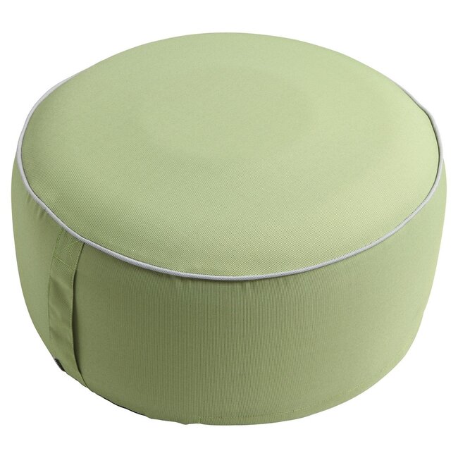 2Lif St. Maxime  opblaasbare buiten poef 55cm groen rond x 25 cm