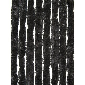 Sun Arts Vliegengordijn Kattenstaart Zwart 100x230 cm