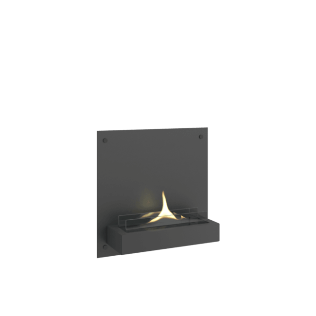 Tenderflame Solo 180 zwart 57 × 23 × 57 cm