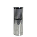 Mars & More *windlicht cilinder zilver streep medium 30cm*