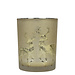 Mars & More windlicht dansend hert goud medium 12cm