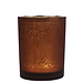 Mars & More windlicht paisley oranje medium 12cm*