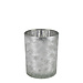 Mars & More windlicht sneeuw wit goud small 8cm*