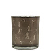 Mars & More windlicht ski taupe zilver small 8cm
