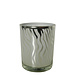 Mars & More windlicht zilver abstract small 8cm*