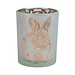 Mars & More windlicht konijn brons medium 12cm