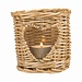 Mars & More rotan windlicht hart 9cm