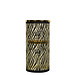 Mars & More *windlicht cilinder goud zebra breed small 25cm*