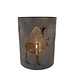 Mars & More windlicht rendier brons medium 12cm