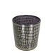 Mars & More windlicht zilver croco small 8cm*