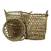 Mars & More bamboe manden rond (set of 3)*