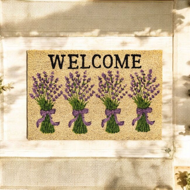 Dream-Living Kokos Deurmat lavendel 40x60 cm
