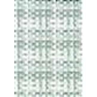 2Lif Basket Weave Zelfklevende Folie Mini rol zilver 45cmx2mtr